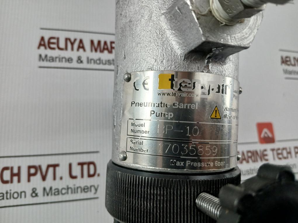 Pneumatic Barrel Pump Teryair 6 Bar Bp-10
