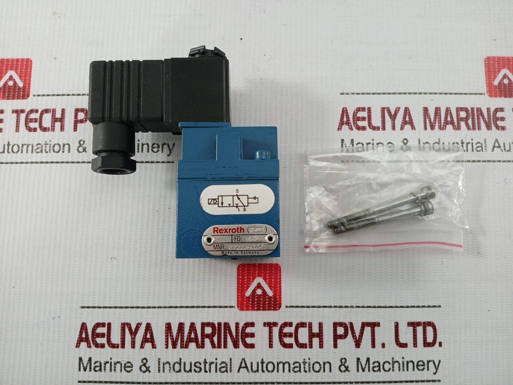 Pneumatic Directional Valve 24 V Dc 4.8 W Part No. 3722260220 Rexroth