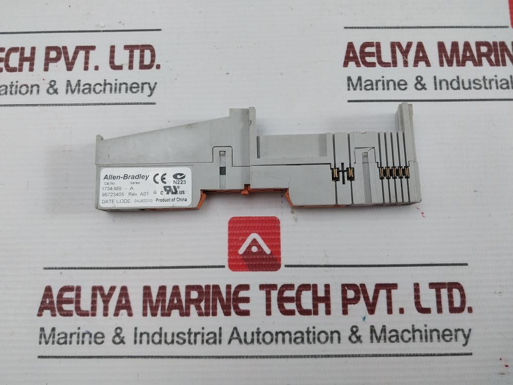 Point I/O Module Terminal Base Part No: 1734-Mb, Rev A01 By Allen-Bradley