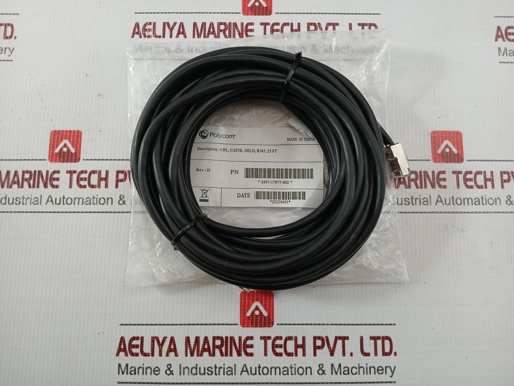 Polycom-Ethernet-Cable-Cat5E-Shld-Rj45-25Ft-Length-7-5-Meter-2457-17977-002-208082-1