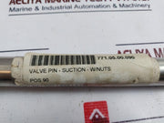 Pos 90 Valve Pin Suction With Nuts