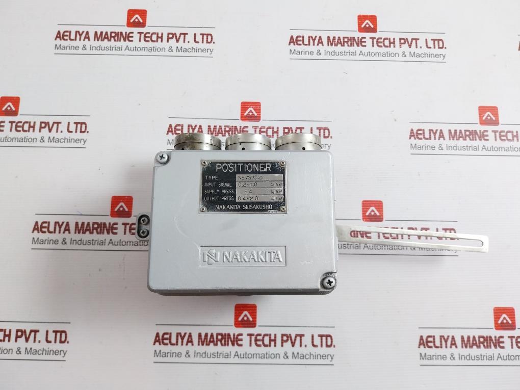Positioner 0.2-1.0 Kgf/Cm2 Part No: Ns737s-D Nakakita Seisakusho