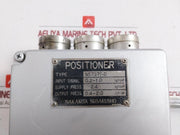 Positioner 0.2-1.0 Kgf/Cm2 Part No: Ns737s-D Nakakita Seisakusho