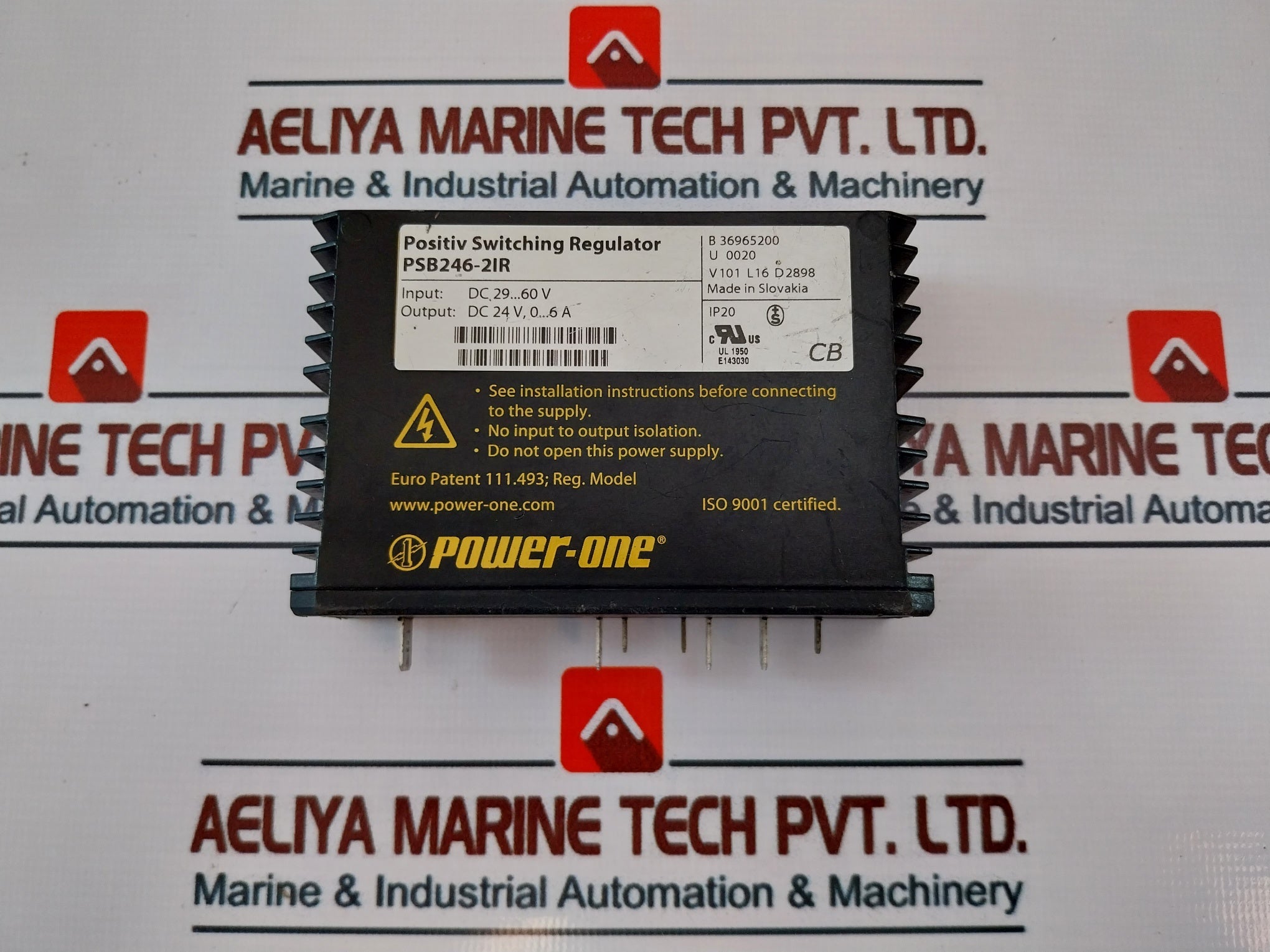Power-one Psb246-2Ir Positive Switching Regulator 29-60Vdc