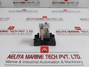 Power Relay With Socket Base By Honeywell Szr-My4-N1 24vac 50/60hz