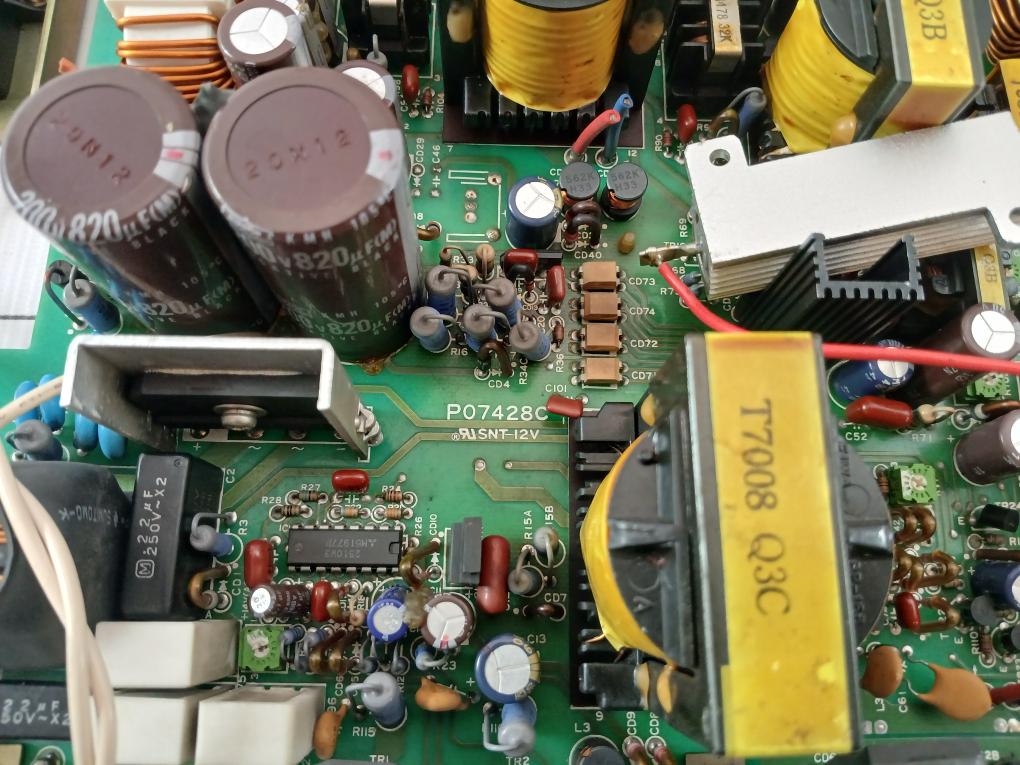 Power Supply Circuit Board By Jrc Cbd-1027 In 1.810 Kg