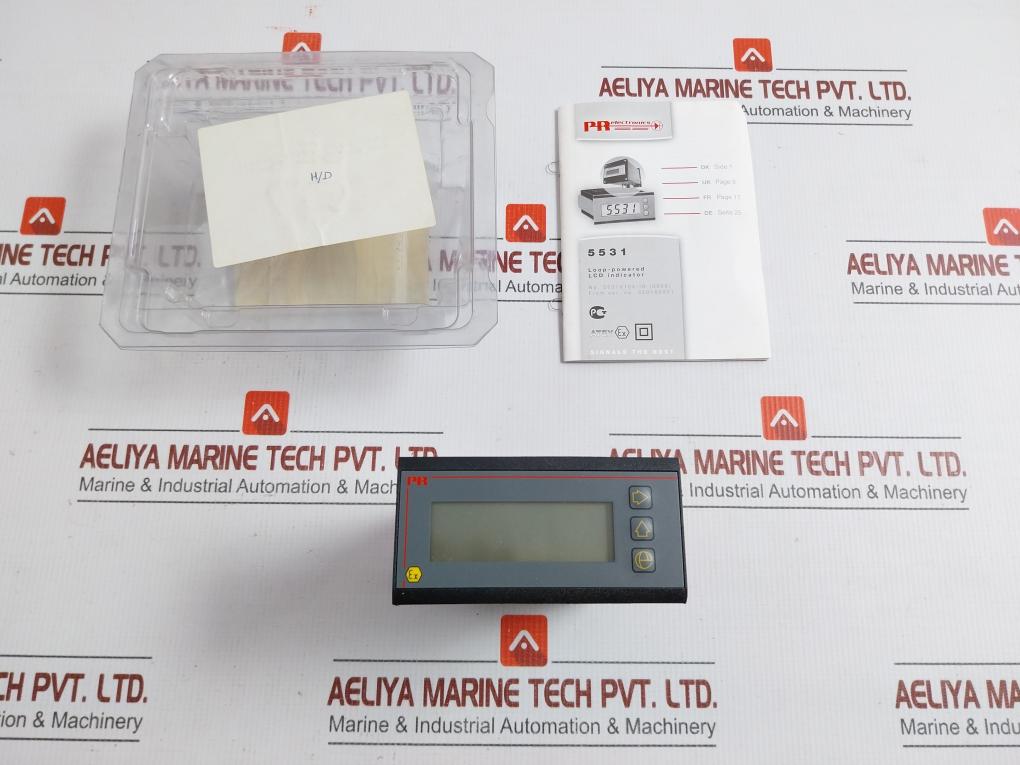 Pr Electronics Loop Powered Lcd Indicator 45 Vdc Input - 4-20ma 5531b
