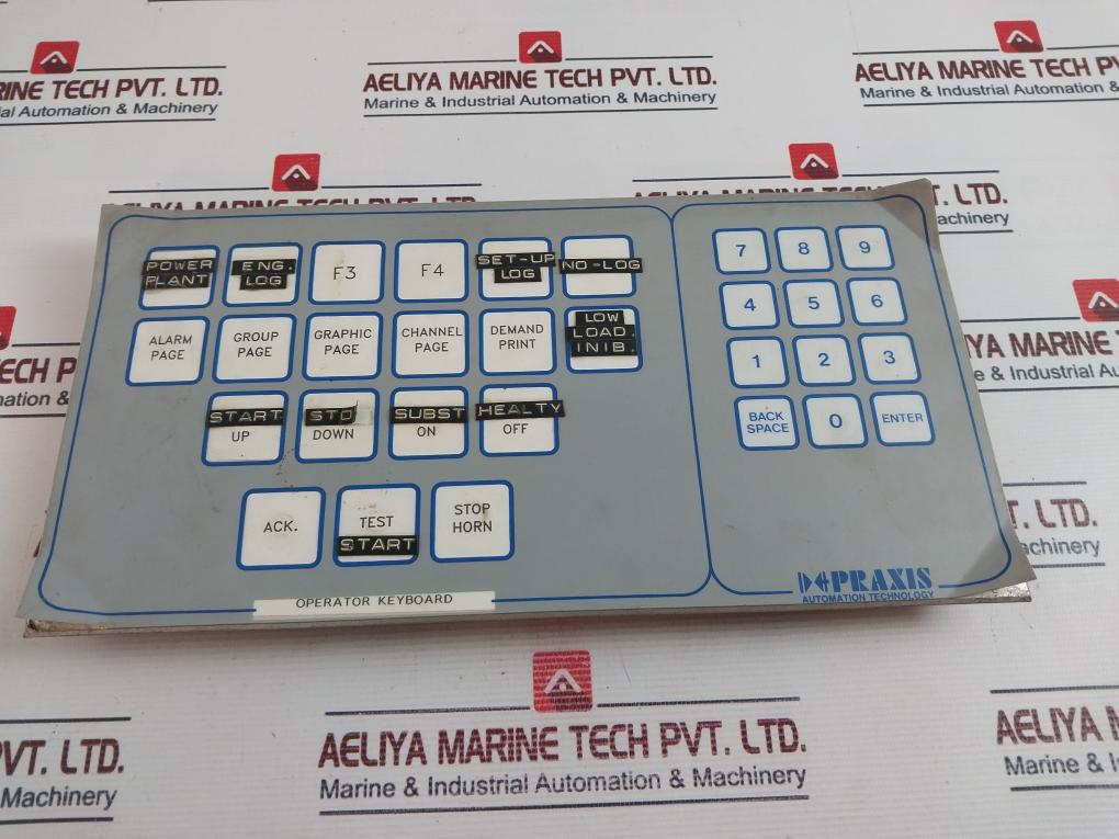 Praxis 93.6.020.000 Operator Keyboard 760 Gm
