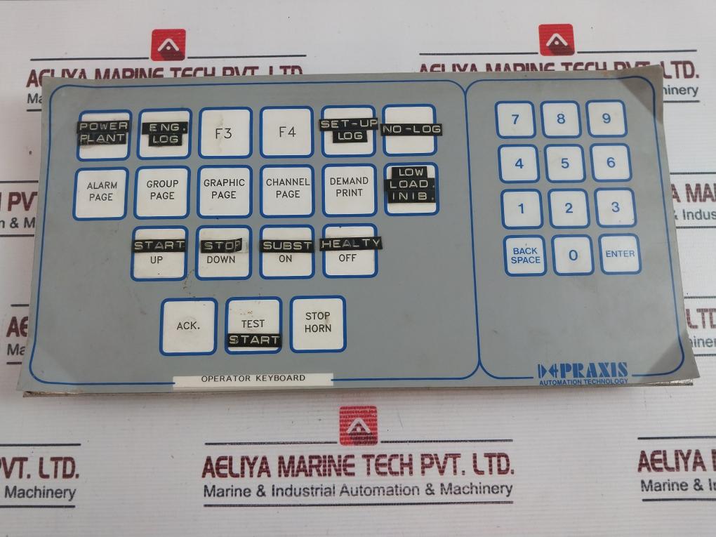 Praxis 93.6.020.000 Operator Keyboard 760 Gm