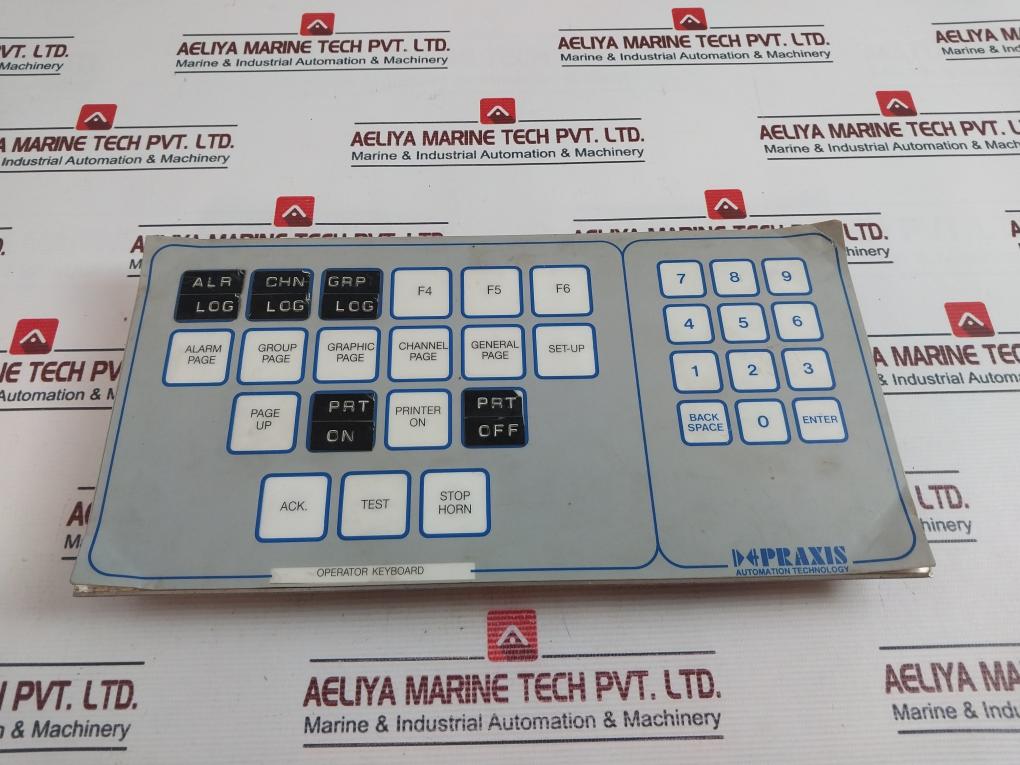 Praxis 93.6.020.000 Operator Keyboard Used