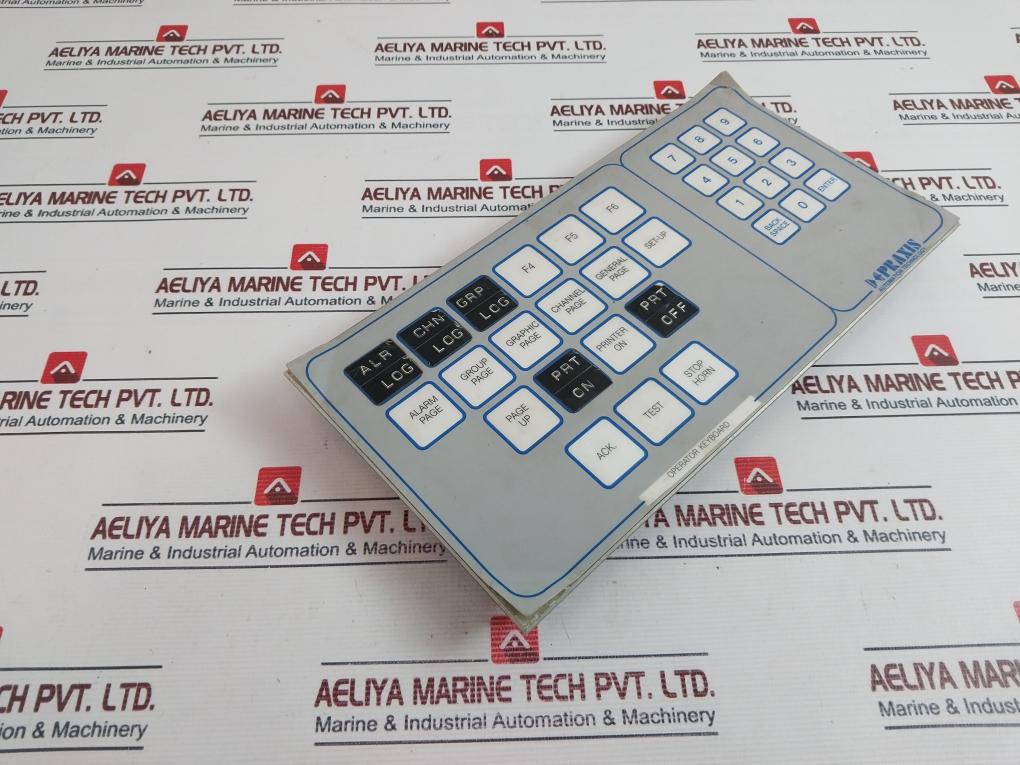 Praxis 93.6.020.000 Operator Keyboard Used