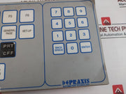 Praxis 93.6.020.000 Operator Keyboard Used