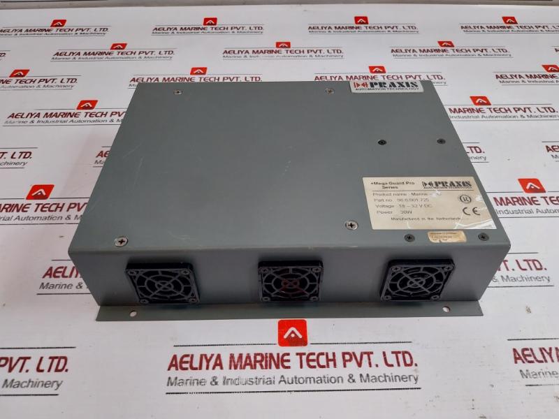 Praxis Automation 98.6.001.725 Mega Guard Pro Series Marine-pc 18-32V Dc