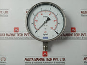 Pressure Gauge 0-100 Psi 7 Kg/Cm2 & Psi 230.20.160 Brand Wika