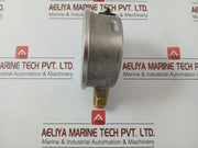 Pressure Gauge 0 To 100 Psi-7 Kg/Cm2 Wika 212.53.100