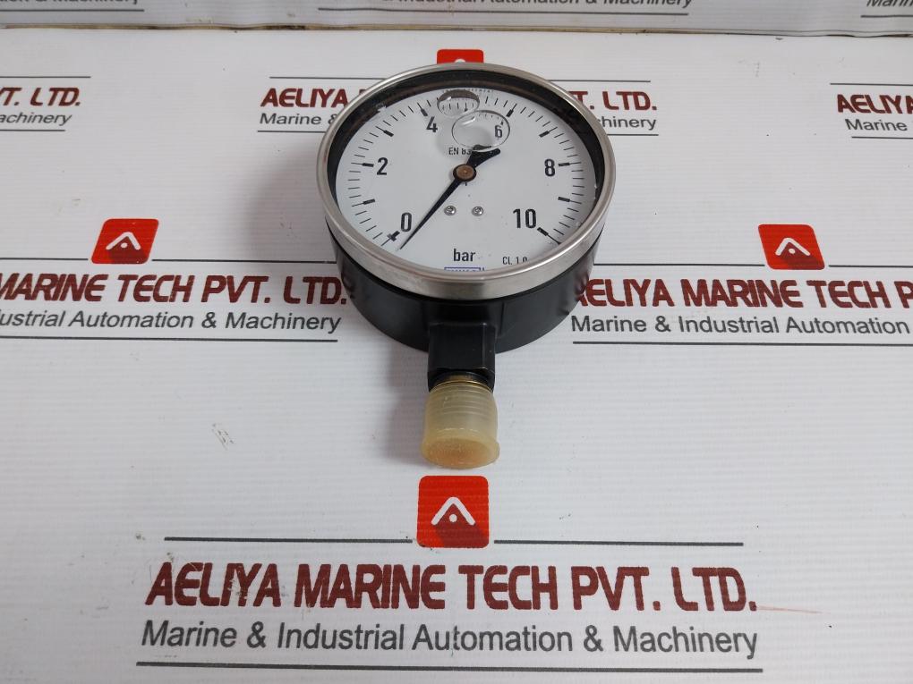 Pressure Gauge 0 To 10 Bar By Wika En 837-1
