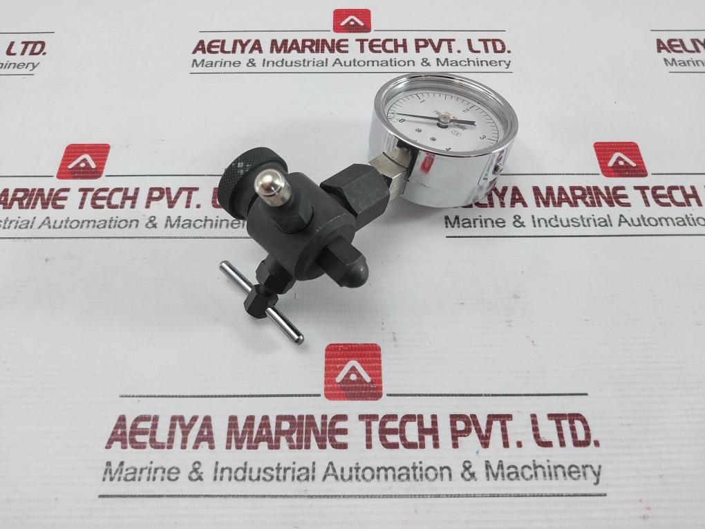 Pressure Gauge 0 To 4 Mpa Brand Nisshin