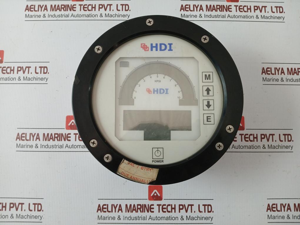Pressure Gauge Assembly 20b6a100000000aa 0 To 10 Kpsi By Hdi