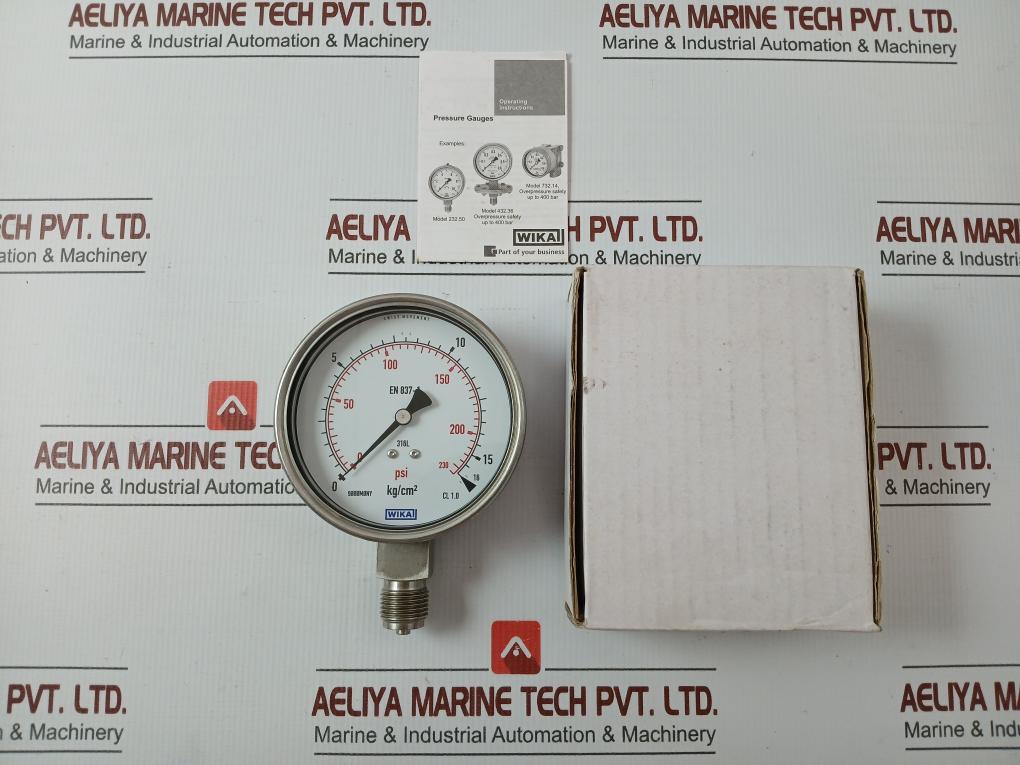 Pressure Gauge Brand Wika 230.20.100
