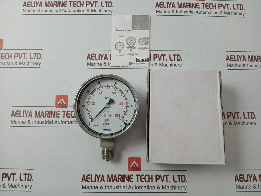 Pressure Gauge By Wika 232.50.100
