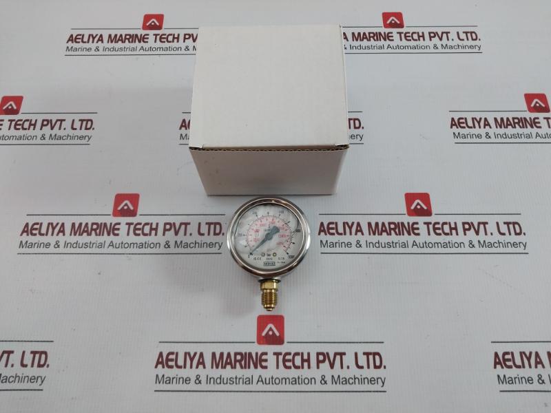 Pressure Gauge By Wika Bar 213.53 0-1000