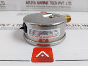 Pressure Gauge In Hg -30 To 15 Psi Weight 200 Gm New Condition