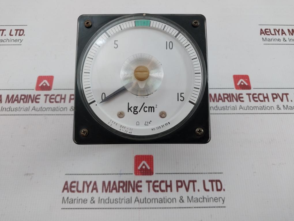Pressure Indicator 0-15 Kg/Cm2 By Toyo Keiki  Dvf-11