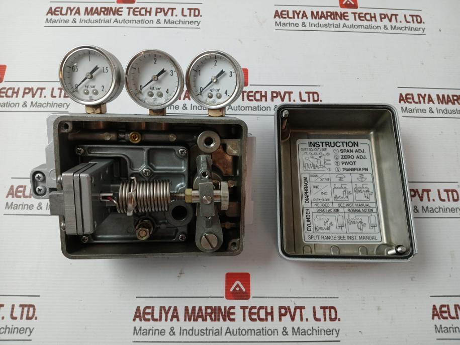 Pressure Positioner By Nakakita Seisakusho 0.2-1.0 Kgf/Cm2 Ns737s-D