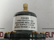 Pressure Regulator 67cf-Series 0-20 Psi By Fisher Fs-67cfr-585