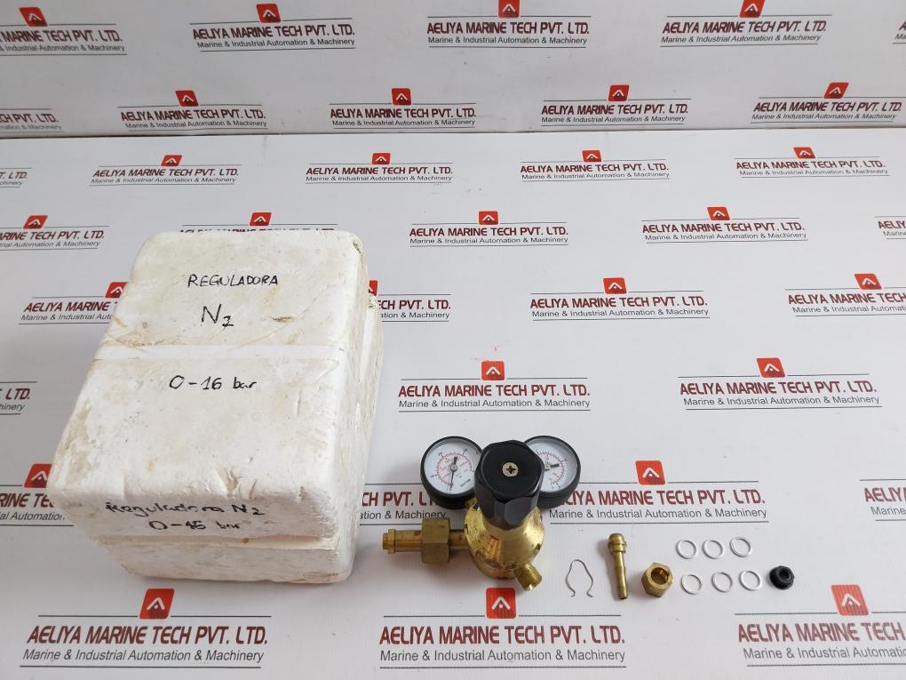 Pressure Regulator Inlet 510 N2 10 Bar Brand In Unitor 0–16bar/Outlet 0–400bar