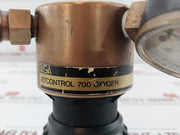 Pressure Regulator Jetcontrol Oxygen 700 0-16bar Brand Unitor
