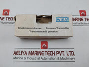 Pressure Transmitter -1..0 Bar 4-20 Ma Ip 65 By Wika 7495581