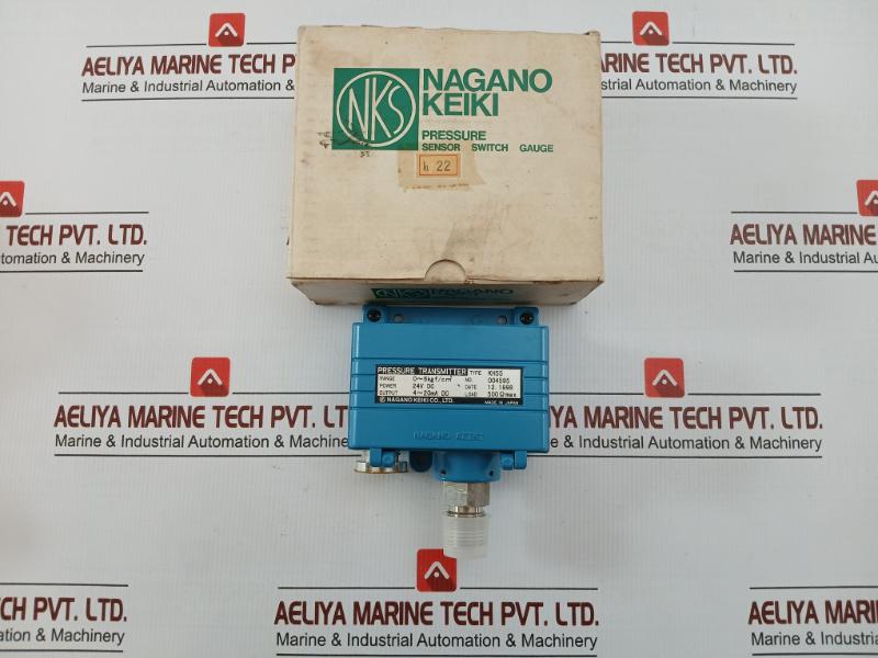 Pressure Transmitter 06kgf/Cm2 24v Dckh55 By Nagano Keiki