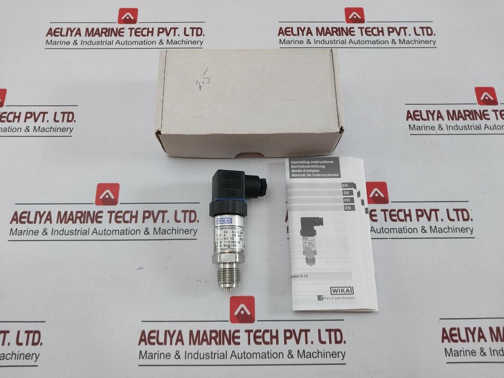 Pressure Transmitter 25 Bar 4–20 Ma Dc 10–30 V 9021329 S-10 By Wika