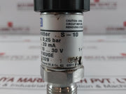 Pressure Transmitter 25 Bar 4–20 Ma Dc 10–30 V 9021329 S-10 By Wika
