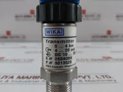 Pressure Transmitter By Wika 4-20ma S-10