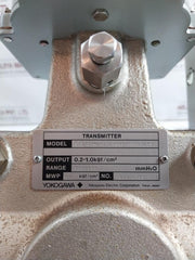 Pressure Transmitter W/ Filter Regulator -25~100 Mmh2o By Yokogawa Y/15a1-Lk1/L/Gas-Fm/Cal-M