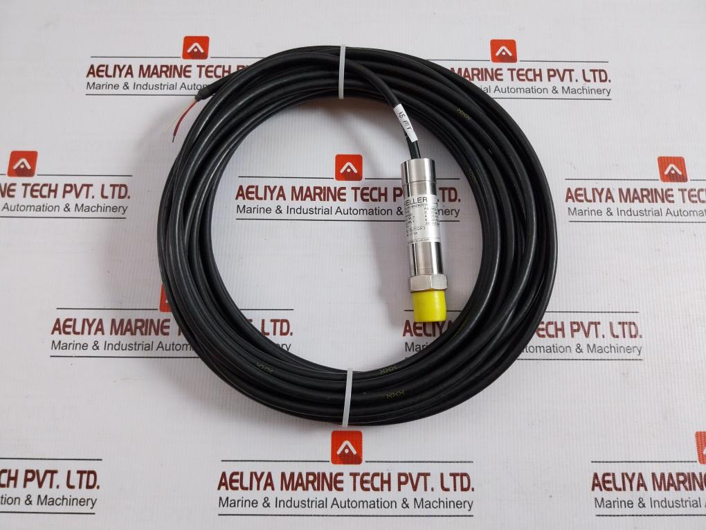 Pressure Transmitter With Cable 0-20bar 4-20ma 15m By Keller Pa-25ed / 80997.32
