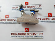 Pressure Dynamics 8477-d-24C Dual Needle Valve Manifold