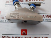 Pressure Dynamics 8477-d-24C Dual Needle Valve Manifold