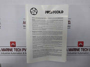 Prestcold Pk10X/0014P-07 Hermetic Compressor 220-240V 50Hz