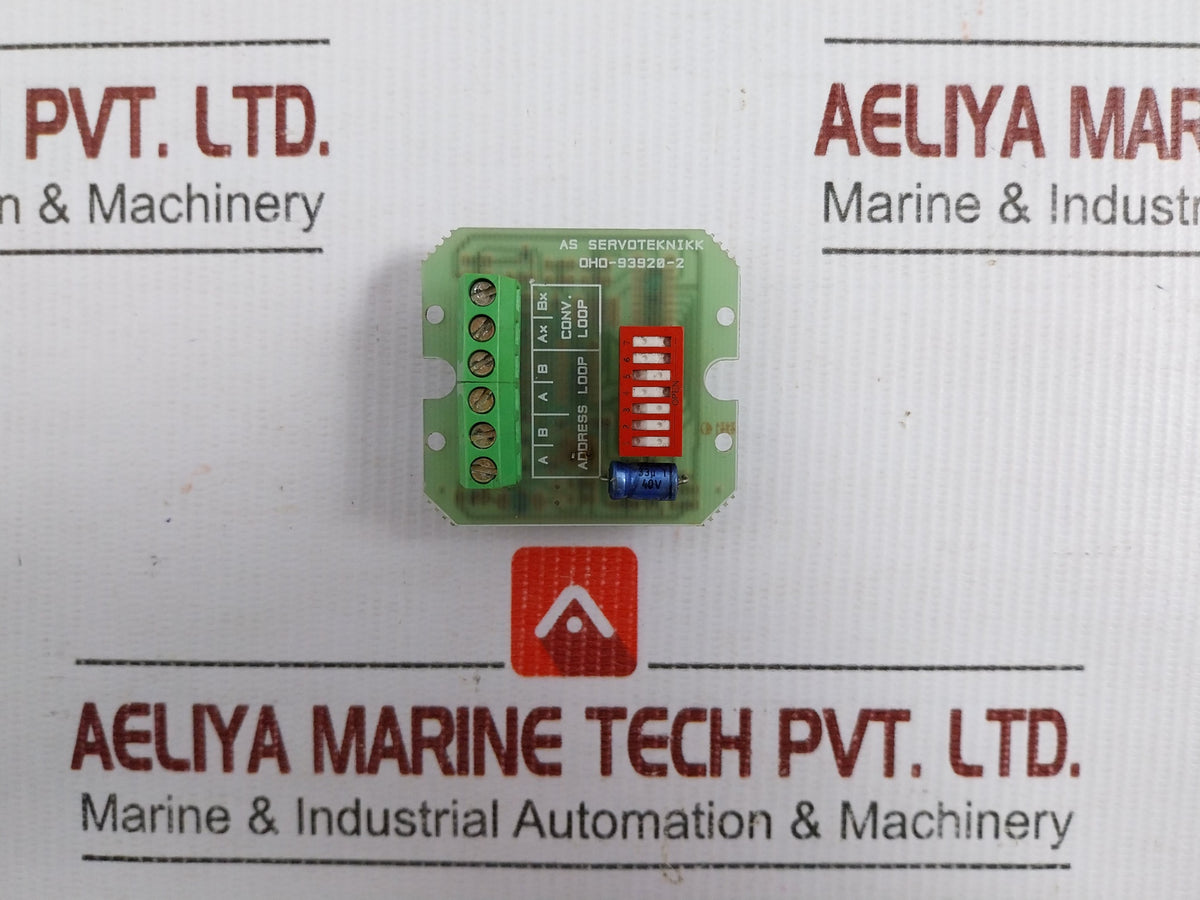 Printed-Circuit-Board-Servoteknikk-Oho-93920-2-1