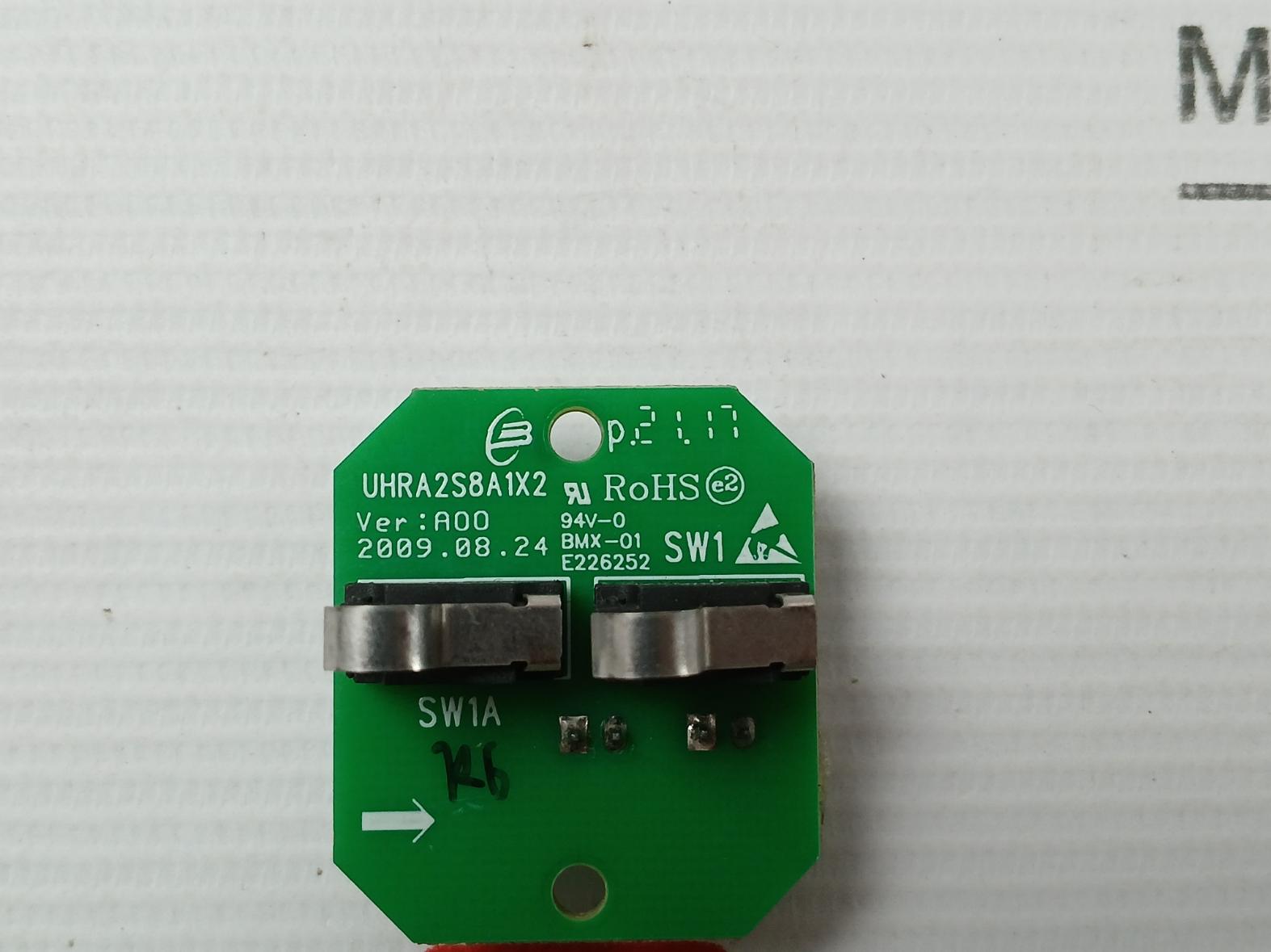 Printed Circuit Board Uhra2s8a1x2 94v-0 Used Condition