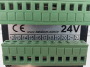 Programmable Alarm Annunciator Controller By Datakom 24v Dkg 605 In Used Condition
