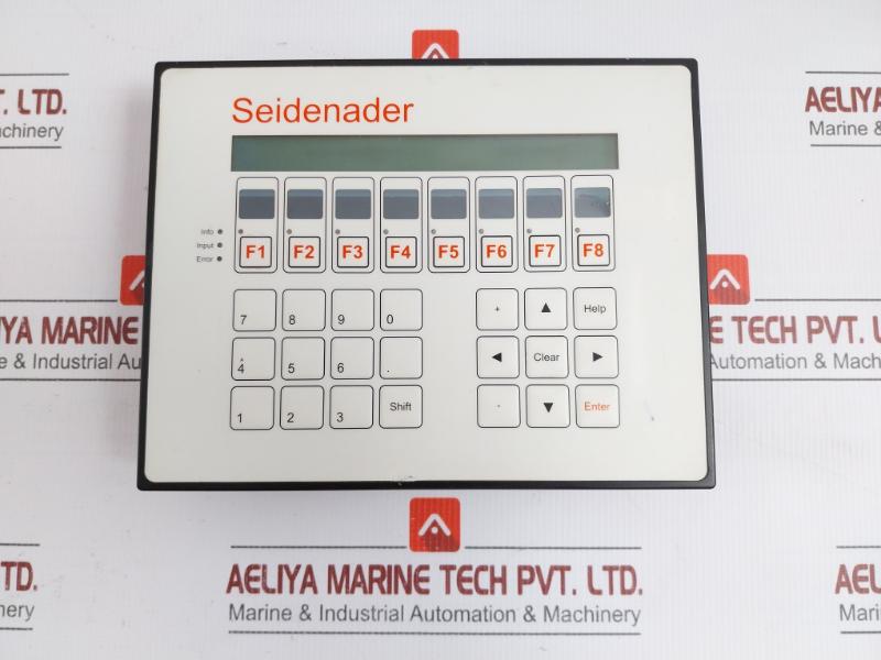 Proline 90 Hmi Operator Panel Seidenader 18v-30v Dc 700-090-0bt11