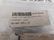 Prominent 809435 Non-return Valve 8X5 Ppe With Connector 8Mm