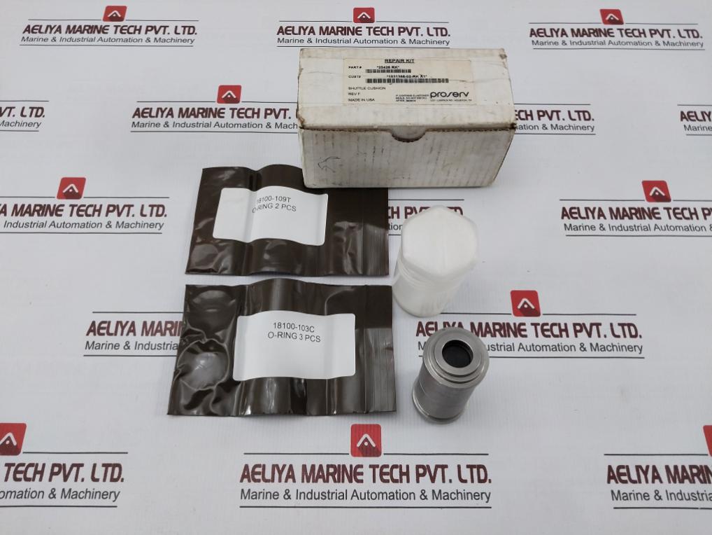 Proserv 25426 Rk Bop Repair Kit For Valve Shuttle Cushion Rev.F 2-inlet Sae