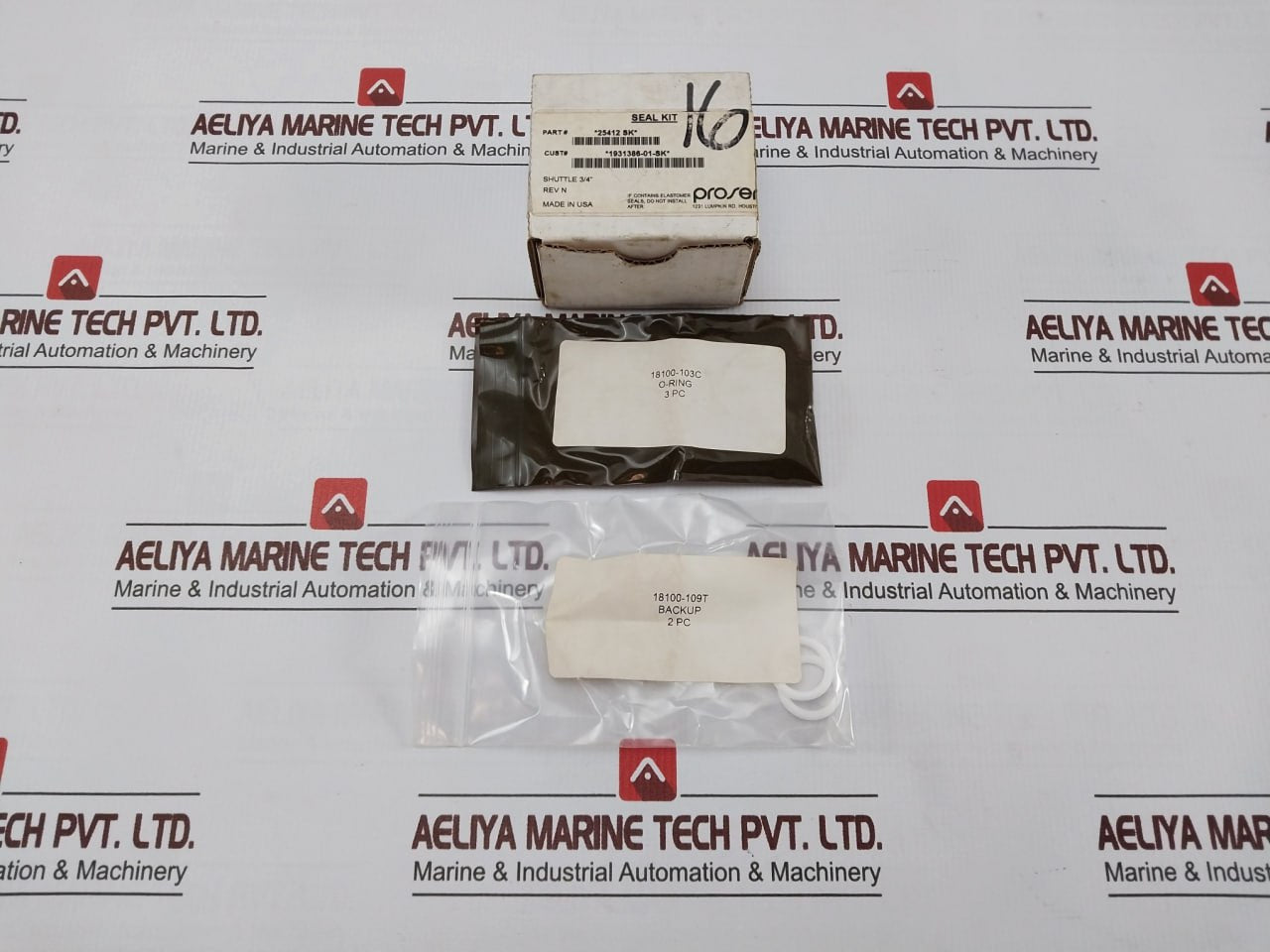 Proserve 25412 Sk Seal Shuttle Valve Kit Rev N 1931386-01-sk