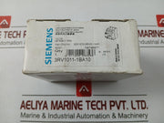 Protection Circuit Breaker 600v/1.4,2a By Siemens 3rv1011-1ba10 Motor