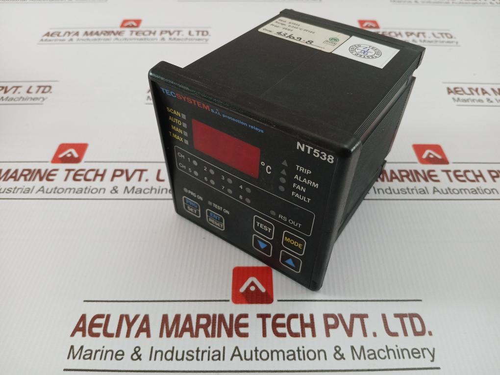 Protection Relay 50-60hz Tecsystem Nt538